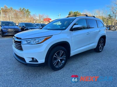Drugie zdjęcie samochodu z przodu: 2016 TOYOTA HIGHLANDER XLE VIN:5TDJKRFH9GS322708 - miniatura