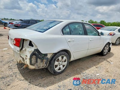 Trzecie zdjęcie samochodu z tyłu: 2007 KIA OPTIMA LX VIN:KNAGE123X75094928 - miniatura