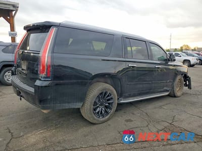 Trzecie zdjęcie samochodu z tyłu: 2020 CADILLAC ESCALADE ESV LUXURY VIN:1GYS4HKJ6LR169337 - miniatura