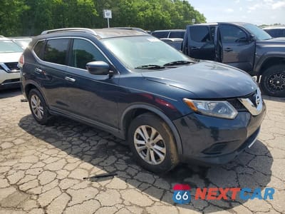 Czwarte zdjęcie samochodu z boku: 2016 NISSAN ROGUE SV VIN:KNMAT2MV7GP673415 - miniatura