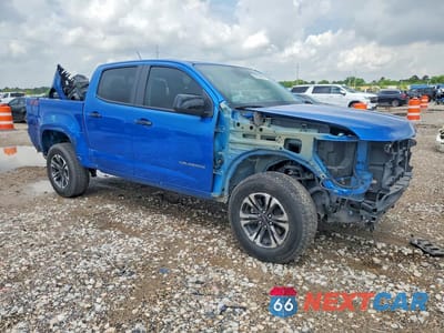 Czwarte zdjęcie samochodu z boku: 2022 CHEVROLET COLORADO Z71 VIN:1GCGSDEN8N1135667 - miniatura