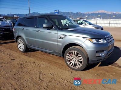 Czwarte zdjęcie samochodu z boku: 2016 LAND ROVER RANGE ROVER SPORT SC VIN:SALWR2EF4GA103850 - miniatura