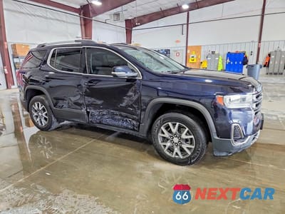 Czwarte zdjęcie samochodu z boku: 2021 GMC ACADIA SLE VIN:1GKKNKLS7MZ171322 - miniatura