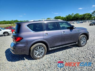Trzecie zdjęcie samochodu z tyłu: 2023 INFINITI QX80 LUXE VIN:JN8AZ2AF9P9756042 - miniatura