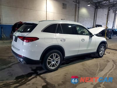 Trzecie zdjęcie samochodu z tyłu: 2023 MERCEDES-BENZ GLC 300 4MATIC VIN:W1NKM4HB3PU020409 - miniatura