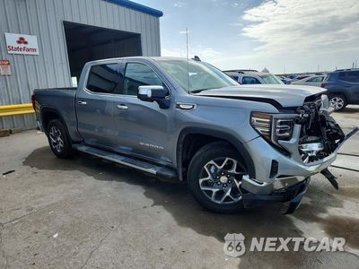 Czwarte zdjęcie samochodu z boku: 2025 GMC SIERRA C1500 SLT VIN:3GTPHDED6SG344795 - miniatura