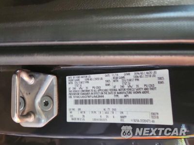 Zdjęcie 13 z 13 samochodu: 2015 FORD ESCAPE SE VIN:1FMCU0G78FUA62666 - miniatura