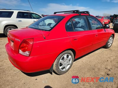 Trzecie zdjęcie samochodu z tyłu: 2005 HYUNDAI ELANTRA GLS VIN:KMHDN46D65U184327 - miniatura