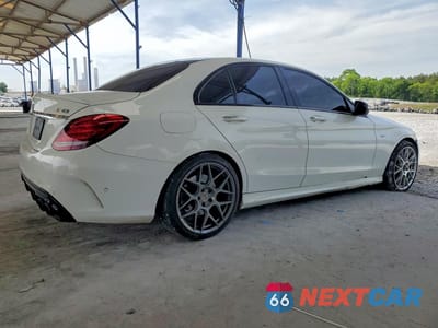 Trzecie zdjęcie samochodu z tyłu: 2017 MERCEDES-BENZ C 43 4MATIC AMG VIN:55SWF6EB7HU188615 - miniatura