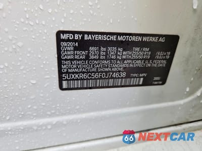 Zdjęcie 13 z 13 samochodu: 2015 BMW X5 XDRIVE50I VIN:5UXKR6C56F0J74638 - miniatura