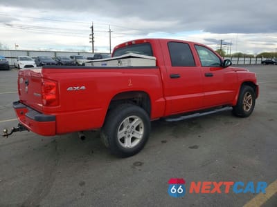 Trzecie zdjęcie samochodu z tyłu: 2011 DODGE DAKOTA SLT VIN:1D7RW3GK2BS525704 - miniatura