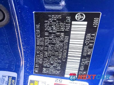 Zdjęcie 12 z 12 samochodu: 2025 TOYOTA CAMRY SE VIN:4T1DAACK1SU179609 - miniatura