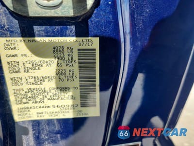 Zdjęcie 12 z 12 samochodu: 2017 NISSAN TITAN XD SV VIN:1N6BA1C44HN560982 - miniatura