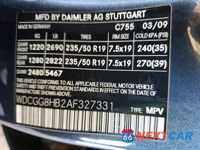 Zdjęcie 12 z 12 samochodu: 2010 MERCEDES-BENZ GLK 350 4MATIC VIN:WDCGG8HB2AF327331 - miniatura