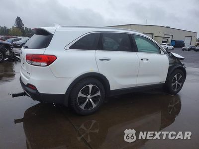 Trzecie zdjęcie samochodu z tyłu: 2016 KIA SORENTO EX VIN:5XYPHDA52GG110478 - miniatura