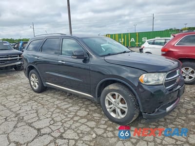 Czwarte zdjęcie samochodu z boku: 2013 DODGE DURANGO CREW VIN:1C4RDJDG3DC670915 - miniatura