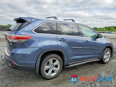 Trzecie zdjęcie samochodu z tyłu: 2015 TOYOTA HIGHLANDER HYBRID LIMITED PLATINUM VIN:5TDDCRFH9FS009067 - miniatura