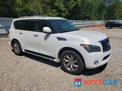 Czwarte zdjęcie samochodu z boku: 2011 INFINITI QX56 BASE VIN:JN8AZ2NE0B9006992 - miniatura