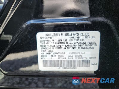 Zdjęcie 12 z 12 samochodu: 2019 INFINITI Q50 3.0T LUXE VIN:JN1EV7AR4KM550717 - miniatura