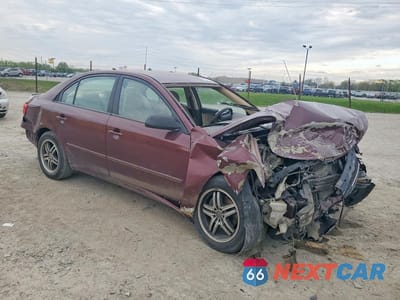 Czwarte zdjęcie samochodu z boku: 2010 HYUNDAI SONATA GLS VIN:5NPET4AC7AH589050 - miniatura