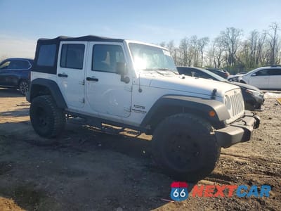 Czwarte zdjęcie samochodu z boku: 2016 JEEP WRANGLER UNLIMITED SPORT VIN:1C4BJWDG1GL248072 - miniatura