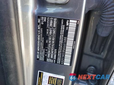 Zdjęcie 13 z 13 samochodu: 2022 MERCEDES-BENZ GLS 450 4MATIC VIN:4JGFF5KE8NA661688 - miniatura