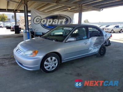 2001 HONDA CIVIC EX 2HGES26781H583674 - główne zdjęcie licytacji z USA - miniatura