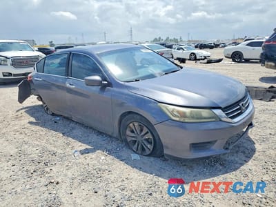 Czwarte zdjęcie samochodu z boku: 2015 HONDA ACCORD LX VIN:1HGCR2F3XFA256490 - miniatura