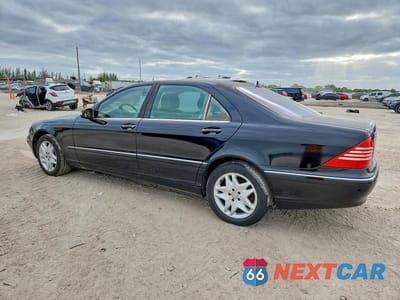 Drugie zdjęcie samochodu z przodu: 2003 MERCEDES-BENZ S 500 VIN:WDBNG75J23A344583 - miniatura