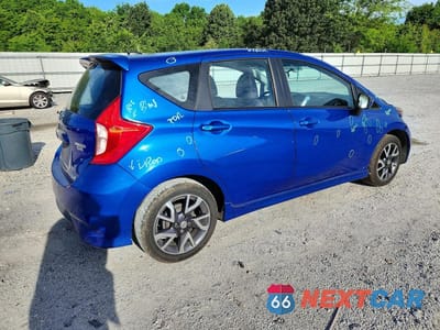 Trzecie zdjęcie samochodu z tyłu: 2015 NISSAN VERSA NOTE SR VIN:3N1CE2CP2FL355169 - miniatura