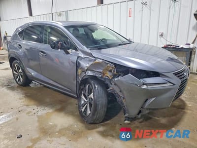 Czwarte zdjęcie samochodu z boku: 2019 LEXUS NX 300H BASE VIN:JTJBJRBZ0K2115031 - miniatura
