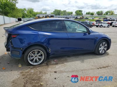 Trzecie zdjęcie samochodu z tyłu: 2022 TESLA MODEL Y VIN:7SAYGDEE0NA007341 - miniatura