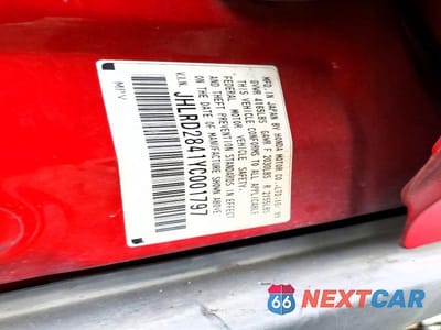 Zdjęcie 13 z 13 samochodu: 2000 HONDA CR-V LX VIN:JHLRD2841YC001797 - miniatura