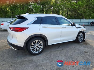 Trzecie zdjęcie samochodu z tyłu: 2023 INFINITI QX50 LUXE VIN:3PCAJ5BB8PF106303 - miniatura