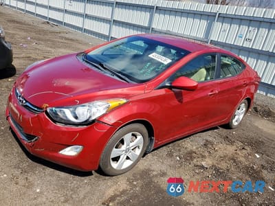 2012 HYUNDAI ELANTRA GLS KMHDH4AE2CU384903 - główne zdjęcie licytacji z USA - miniatura