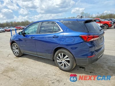 Drugie zdjęcie samochodu z przodu: 2022 CHEVROLET EQUINOX LT VIN:3GNAXUEV7NL221186 - miniatura