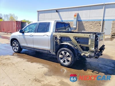 Drugie zdjęcie samochodu z przodu: 2019 HONDA RIDGELINE RTL VIN:5FPYK3F50KB043198 - miniatura