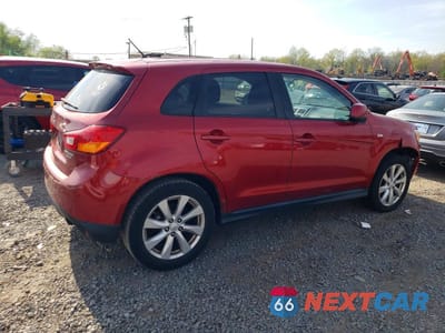 Trzecie zdjęcie samochodu z tyłu: 2013 MITSUBISHI OUTLANDER SPORT ES VIN:4A4AP3AU8DE008917 - miniatura