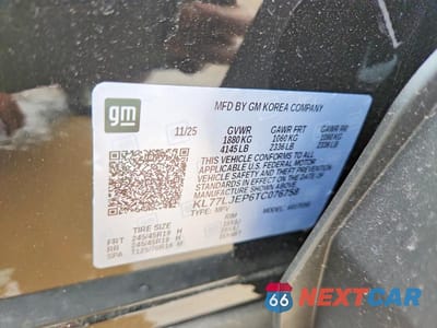 Zdjęcie 13 z 13 samochodu: 2026 CHEVROLET TRAX 2RS VIN:KL77LJEP6TC076758 - miniatura