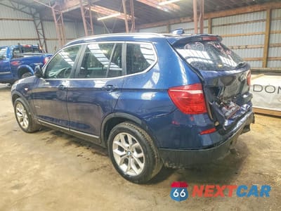 Drugie zdjęcie samochodu z przodu: 2014 BMW X3 XDRIVE28I VIN:5UXWX9C53E0D22996 - miniatura