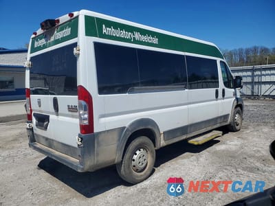 Trzecie zdjęcie samochodu z tyłu: 2015 RAM PROMASTER 2500 2500 HIGH VIN:3C6TRVPG8FE518786 - miniatura