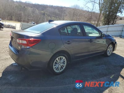 Trzecie zdjęcie samochodu z tyłu: 2018 SUBARU IMPREZA PREMIUM VIN:4S3GKAB69J3606767 - miniatura