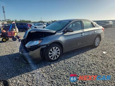 2019 NISSAN SENTRA SV 3N1AB7AP2KY344802 - główne zdjęcie licytacji z USA - miniatura