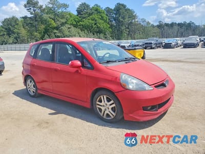 Czwarte zdjęcie samochodu z boku: 2008 HONDA FIT SPORT VIN:JHMGD38628S059255 - miniatura