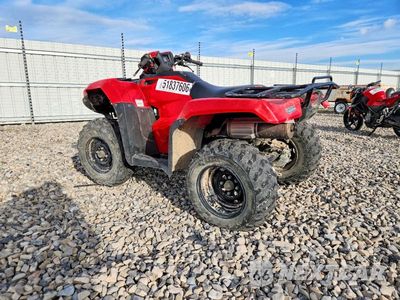 Trzecie zdjęcie samochodu z tyłu: 2015 HONDA FOURTRAX FOREMAN ATV VIN:1HFTE44H1F4100265 - miniatura