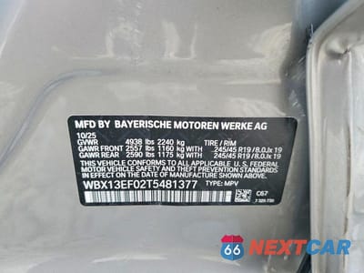 Zdjęcie 13 z 13 samochodu: 2026 BMW X1 M35I VIN:WBX13EF02T5481377 - miniatura