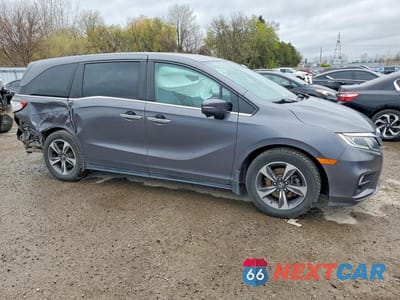 Czwarte zdjęcie samochodu z boku: 2020 HONDA ODYSSEY EX VIN:5FNRL6H4XLB504750 - miniatura