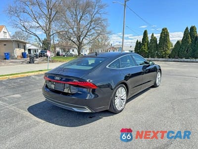 Czwarte zdjęcie samochodu z boku: 2019 AUDI A7 PREMIUM PLUS VIN:WAUR2AF25KN053408 - miniatura