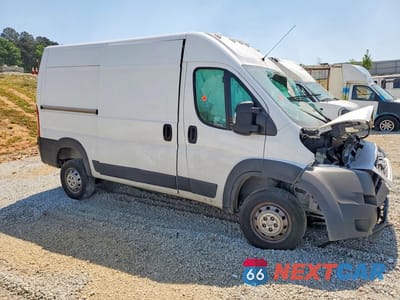 Czwarte zdjęcie samochodu z boku: 2020 RAM PROMASTER 1500 DELIVERY VAN VIN:3C6TRVBG8LE135501 - miniatura