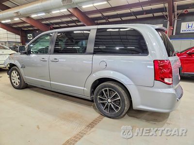 Drugie zdjęcie samochodu z przodu: 2018 DODGE GRAND CARAVAN SE VIN:2C4RDGBG5JR190934 - miniatura
